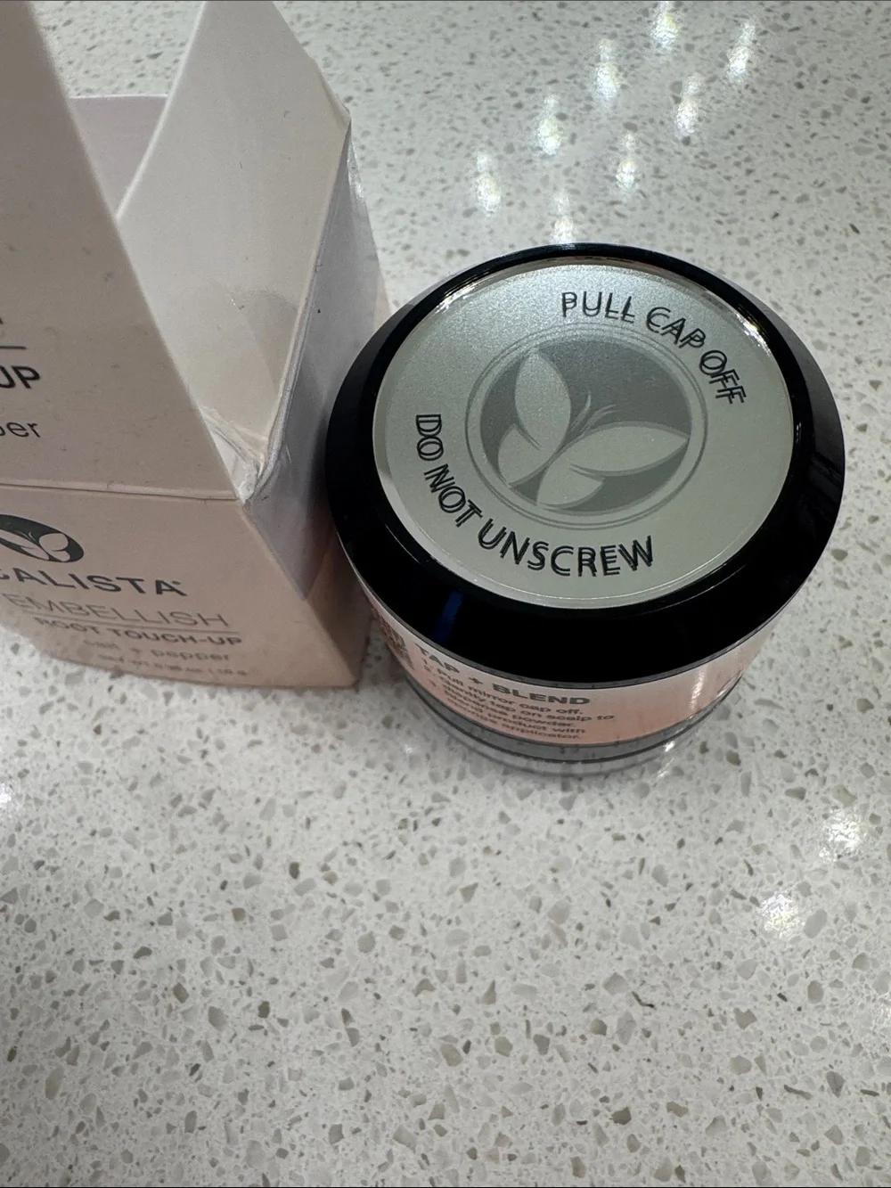 Calista Embellish Root Touch-Up in Salt + Pepper